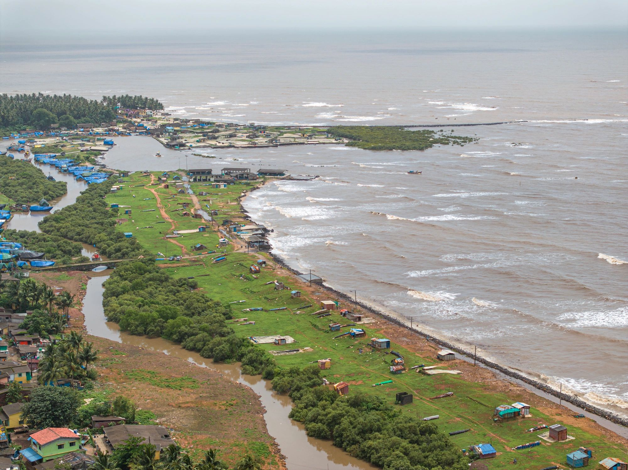 Coastal view in Maharashtra