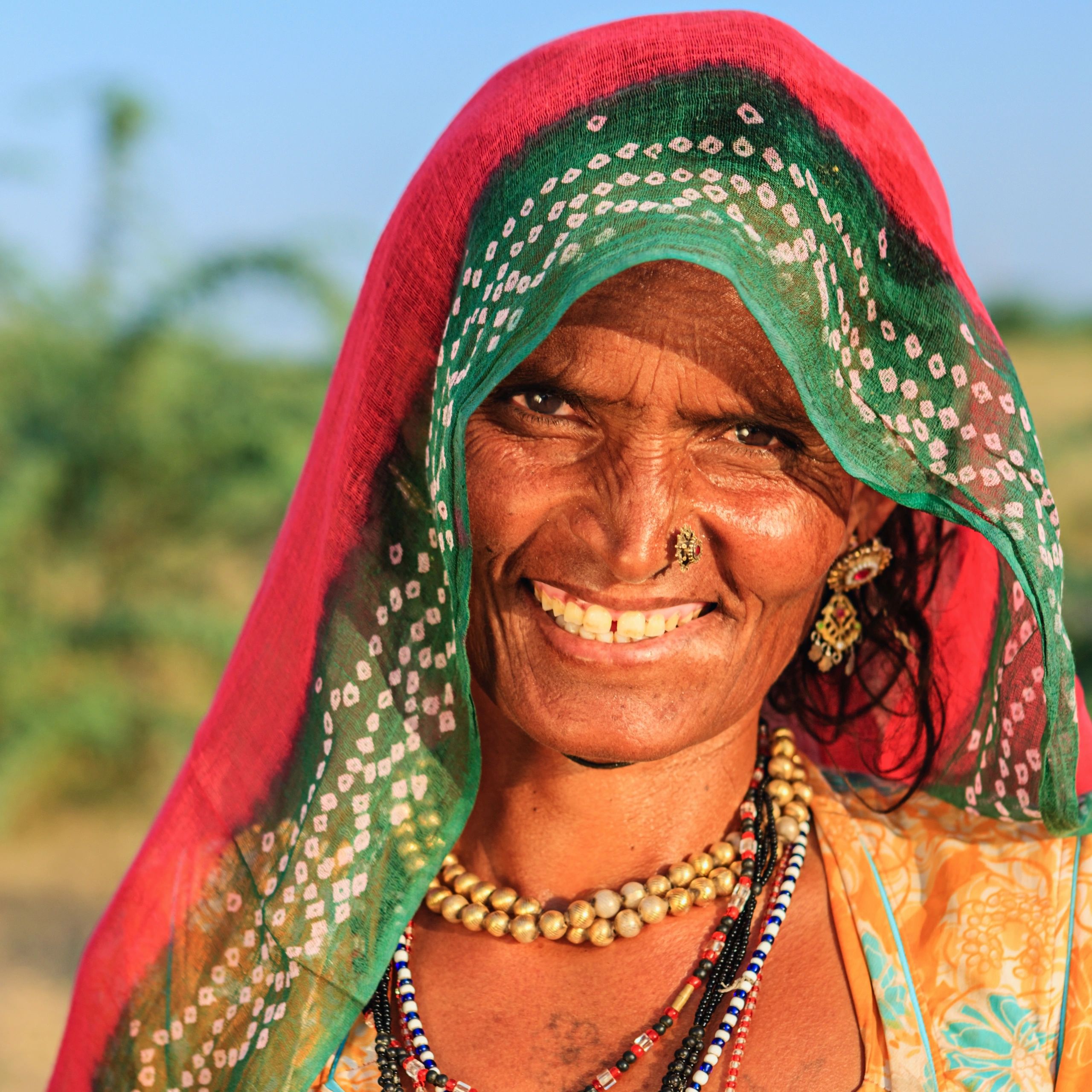 Portrait representing local hospitality