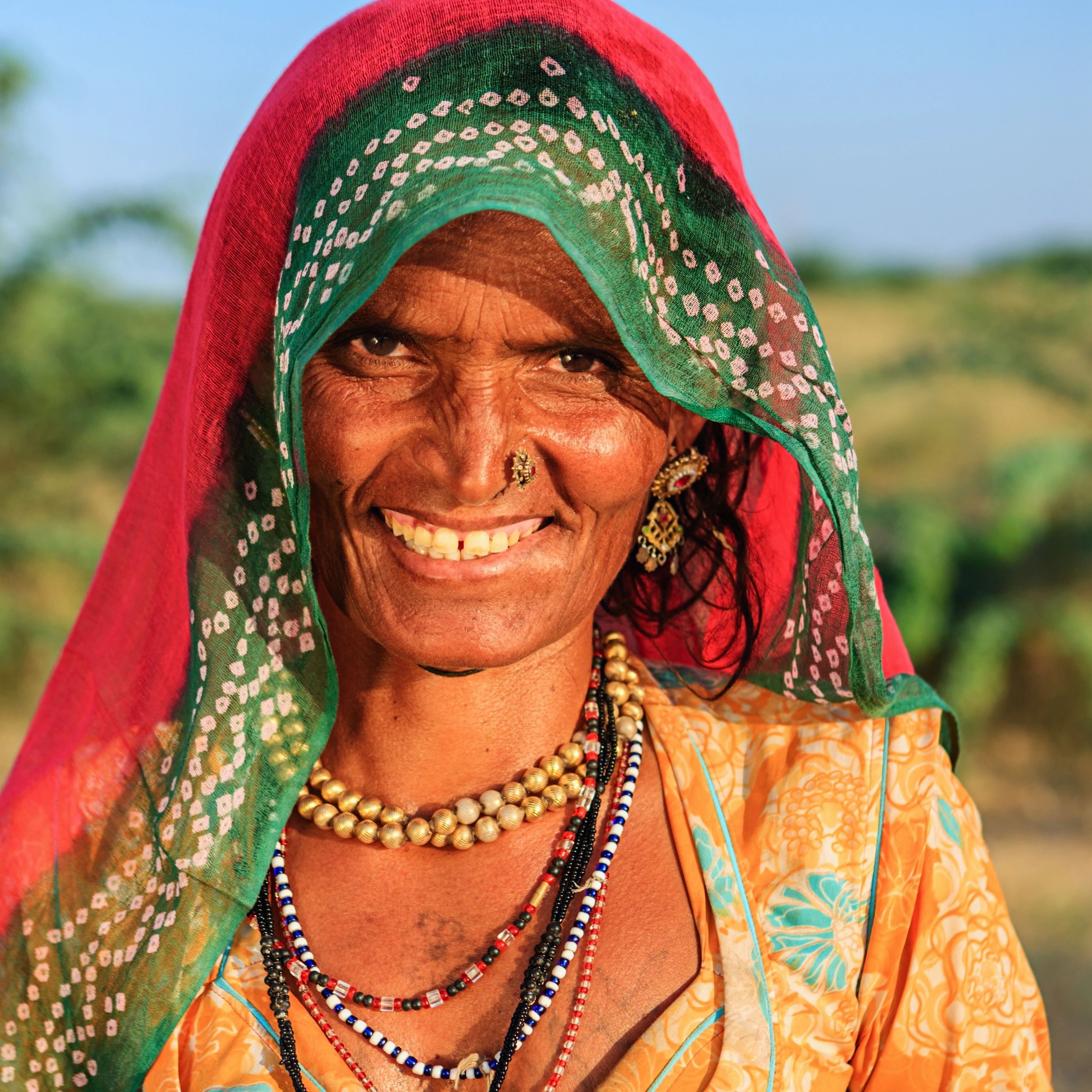 Portrait representing cultural guidance